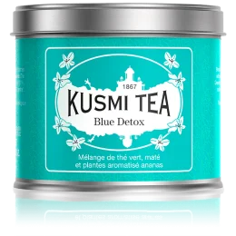 Kusmi Tea - Coffret Tsarevna Bio Edition 2022 - Idée Cadeau de Noël -  Coffret d'une boîte de thé noir aromatisé avec une bouteille isotherme :  : Épicerie