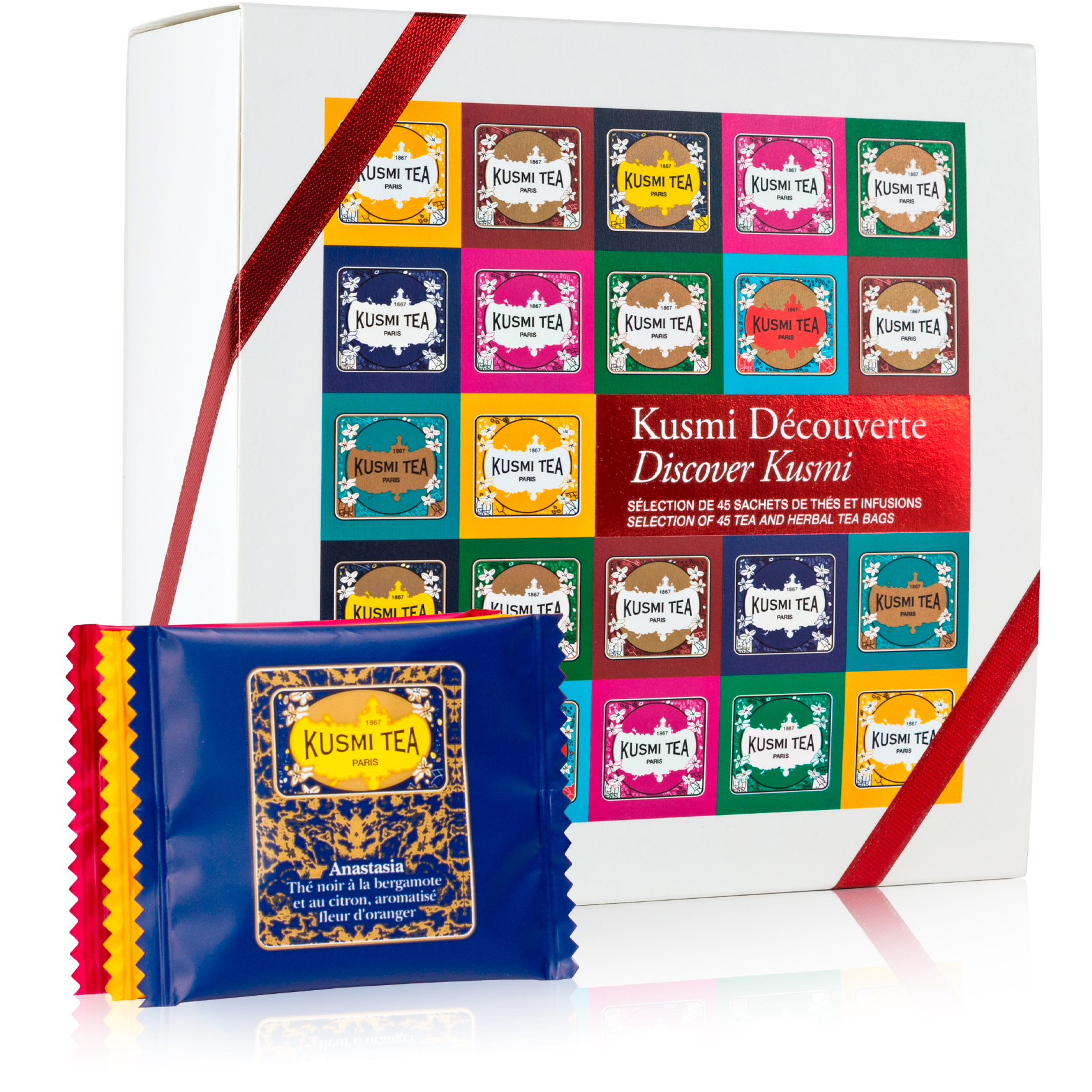 Thés, Kusmi Tea Coffret assortiment Les Moments Coffret